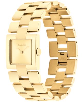 Women's CK Meridian Gold Tone Stainless Steel Bracelet Watch, 22mm