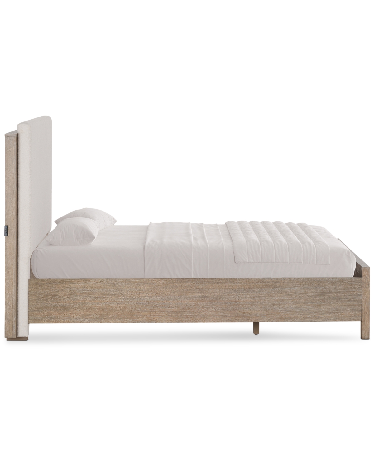 Macy's Portmore Queen Upholstered Storage Bed (with Soft Close Drawers), Created For  In No Color