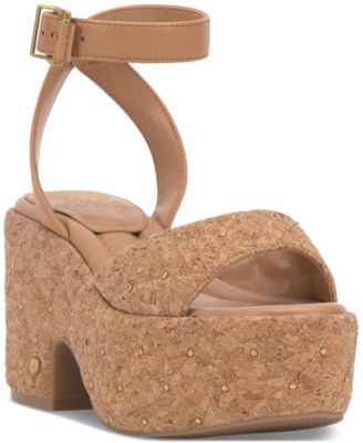 Vince Camuto - Women's Ellah Quilted Platform Sandals