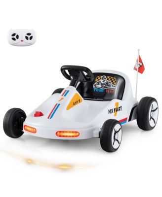 12V Kids Electric Go Kart 7AH Battery Powered Ride on Race Toy with Remote Control