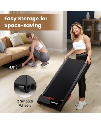 Walking Pad 2.5HP Under Desk Treadmill with Remote Control APP-Enabled for Home