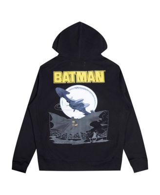 Men's Black Batman Comics I Am The Night Pullover Hoodie