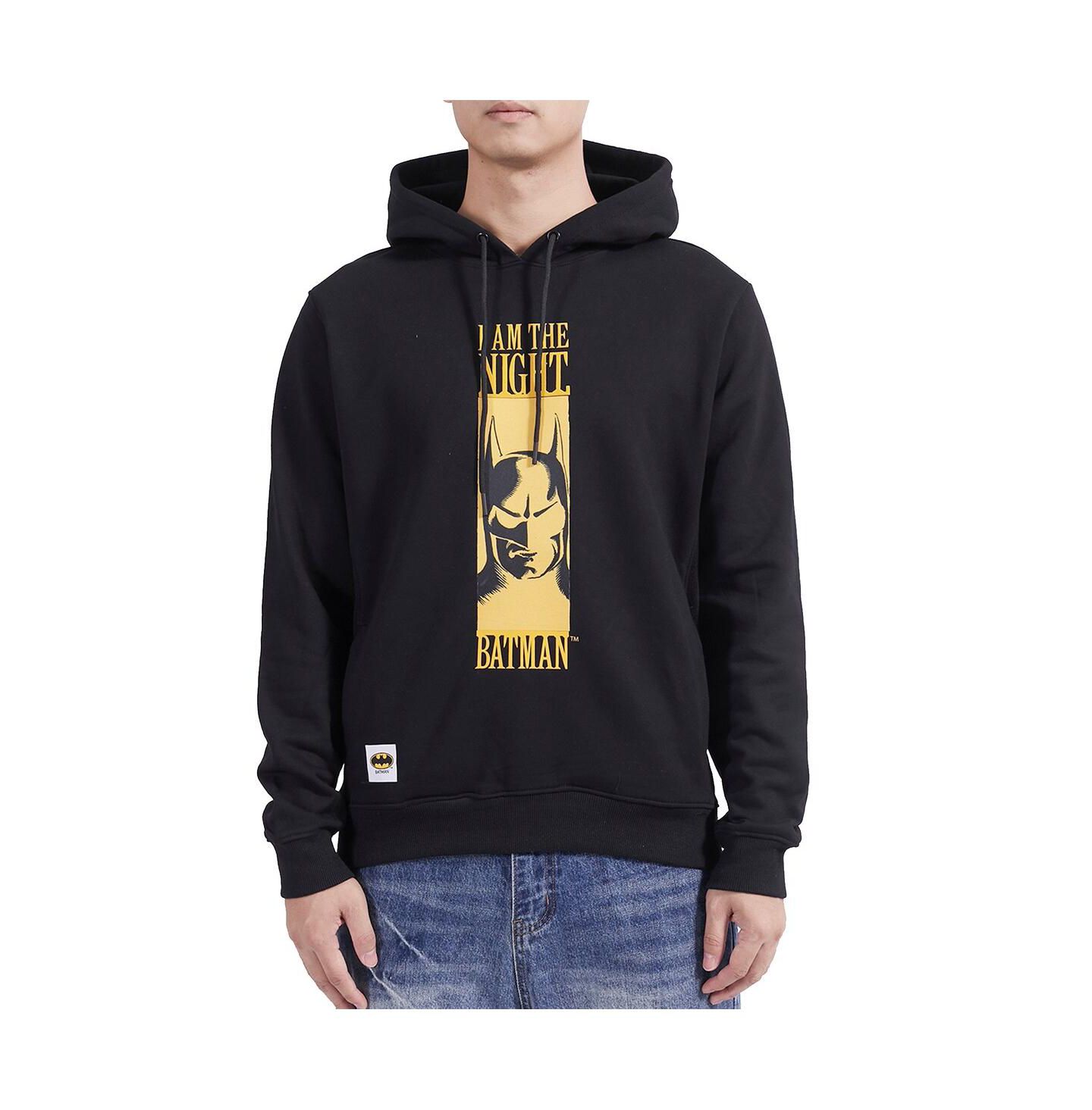 Мужское худи Freeze Max Black Batman Comics I Am The Night Pullover — фото 5