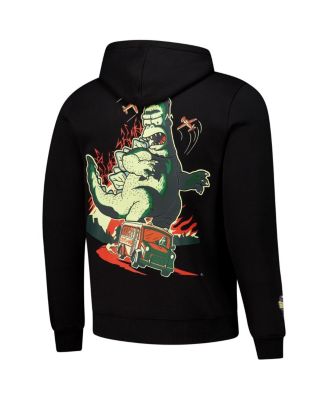 Men's Black The Simpsons Homezilla Pullover Hoodie