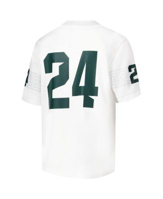 Big Boys and Girls 24 White Michigan State Spartans Untouchable Football Jersey