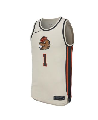 Men's Natural Oregon State Beavers Replica Basketball Jersey