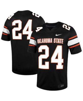 Nike - Men's 24 Black Oklahoma State Cowboys Untouchable Football Jersey