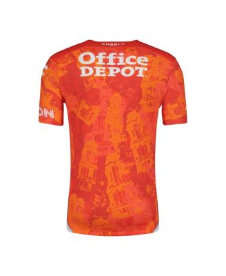 Men's Orange C.F. Pachuca 2024/25 Away Authentic Jersey