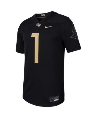 Men's 1 Black UCF Knights Untouchable Replica Football Jersey