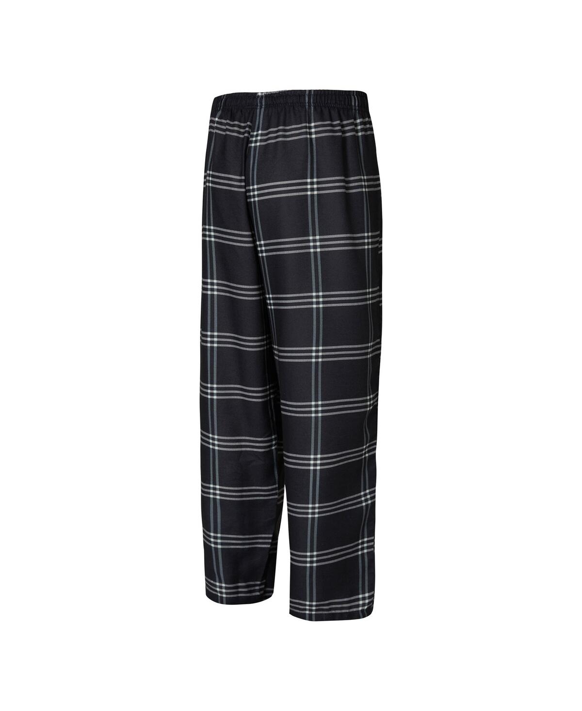 Concepts Sport Men's Black/gray Wake Forest Demon Deacons T-shirt Pants Sleep Set In Black,gray