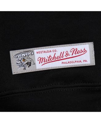 Men's M&N x AND1 Pullover Hoodie Black Pullover Hoodie