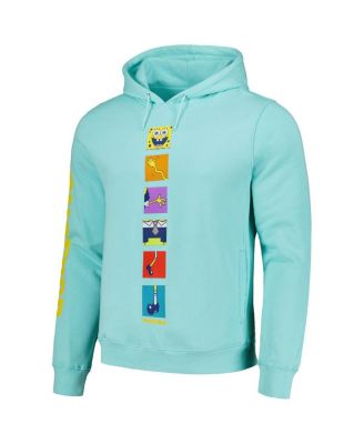 Men's & Women's Mint SpongeBob SquarePants Pieces Pullover Hoodie