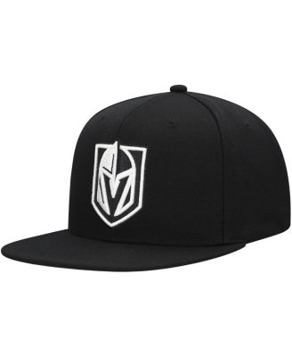 Men's Black Vegas Golden Knights Team Snapback Hat