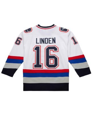 Men's Trevor Linden White Vancouver Canucks 2003-04 Power Play Jersey