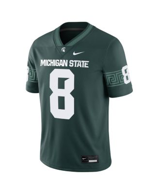 Men's Kirk Cousins Green Michigan State Spartans Alumni Game Jersey