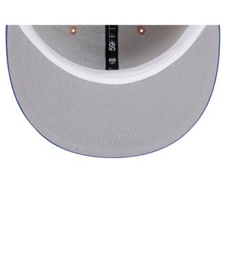 Men's Tan, Royal Buffalo Bills Logo Main 59FIFTY Fitted Hat