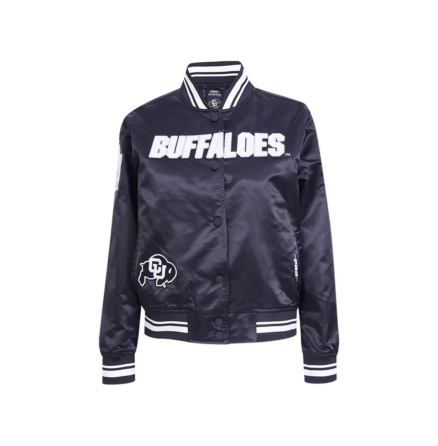 Женская куртка Pro Standard Black Colorado Buffaloes Satin Cultivated Pearl Full-Snap — фото 3