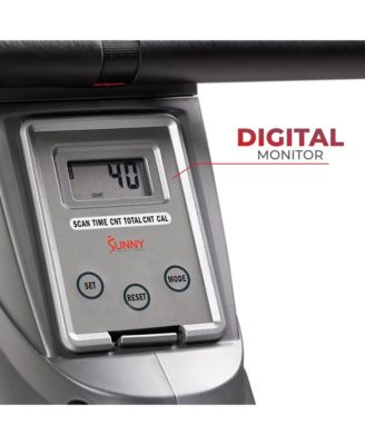 Smart Multifunction Magnetic Rowing Machine, Smart Rower with SunnyFit App Enhanced Bluetooth Connectivity