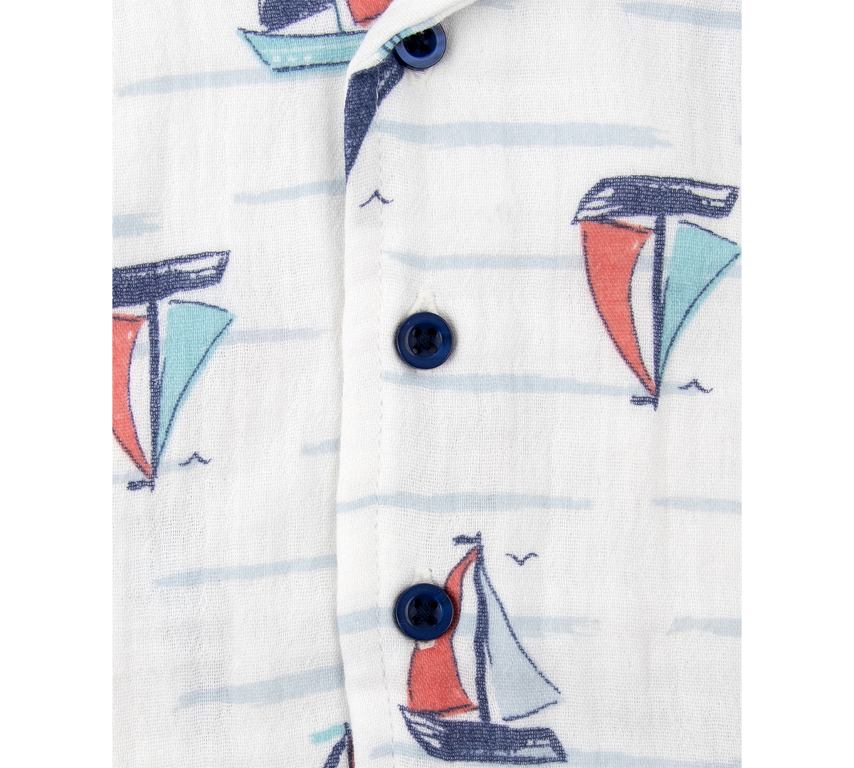 Baby Essentials Baby Boys 2-pc. Sailor Shirt & Shorts Set In Navy