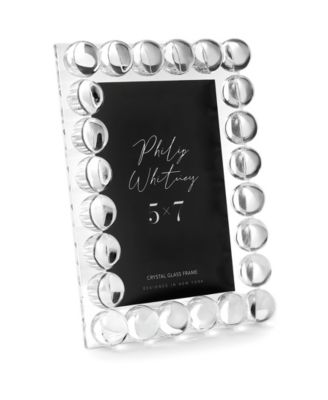 Philip Whitney Phillip Whitney Crystal Frames Collection In Clear,black
