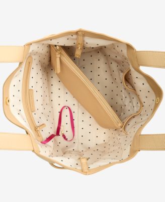 Jyyll Large Solid Tote with Removable Pouch, Exclusively at Macy's 