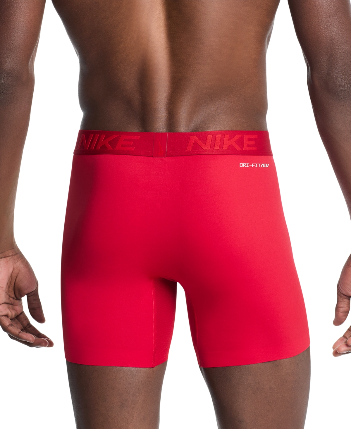 Nike Elite Micro Boxer Briefs In Gym Red