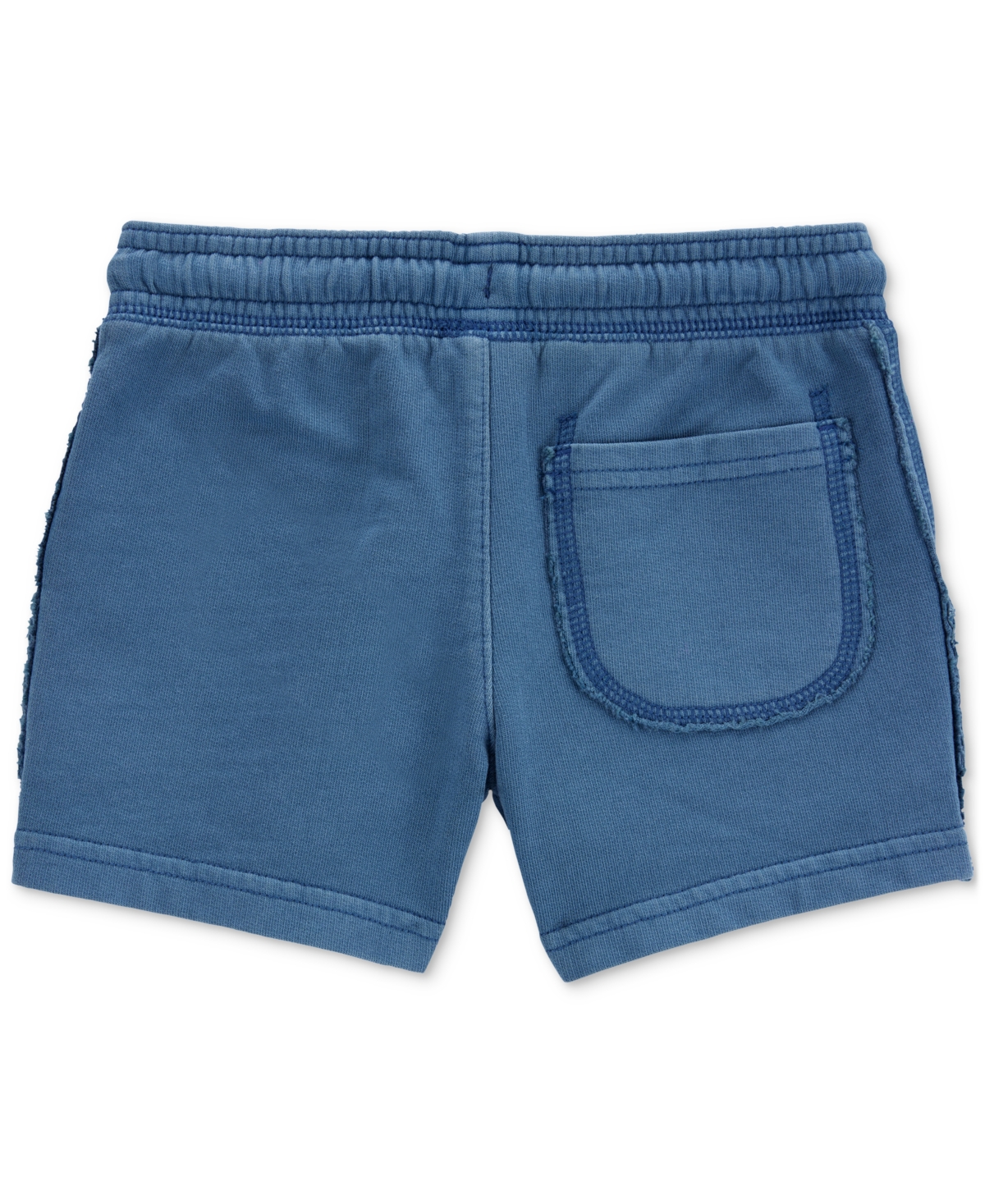 Carter's Toddler Boys Cotton French Terry Rec Shorts In Med Blue