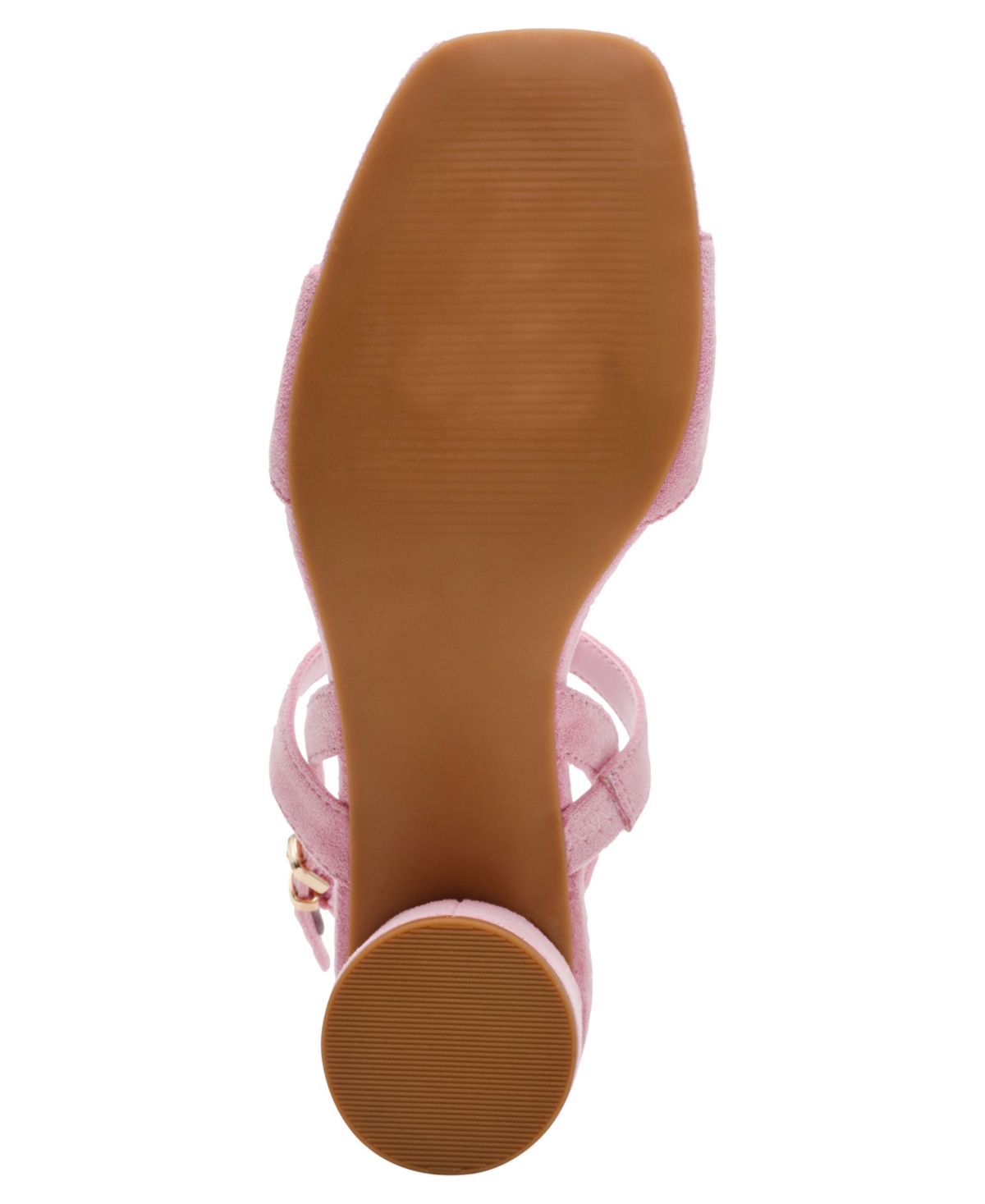 Anne Klein Women's Felipa Flower Embellished Block Heel Dress Sandals In Pink