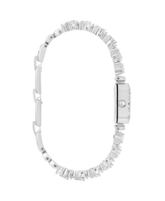 Women's Fine Silver Plated Analog Watch