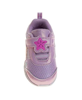 Infant and Toddler Girls the Little Mermaid Hook and Loop Sneakers