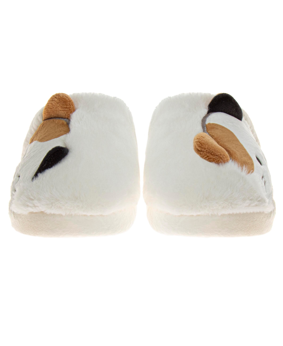 Squishmallows Little And Big Girls Cameron The Cat House Slippers In Beige