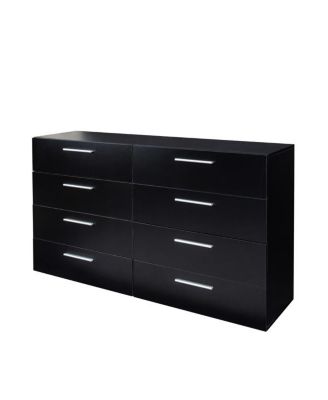 8-Drawer Double Dresser for Bedroom, Wide Storage Cabinet for Living Room & Entryway