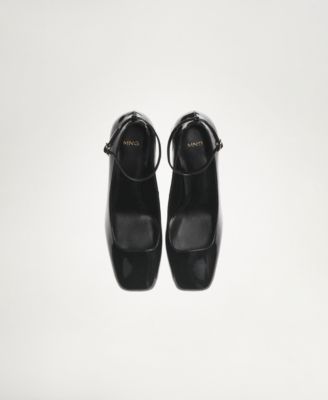 Women's Patent Leather Effect Heeled Shoes