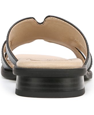 Women's Royalty Bit Square Open Toe Slide Sandals