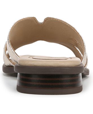 Women's Royalty Bit Square Open Toe Slide Sandals