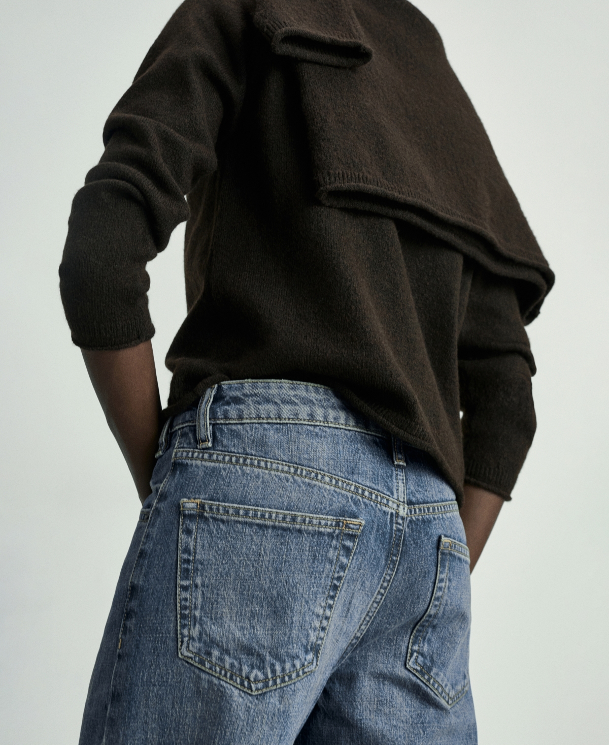 Mango Women's Mid-rise Straight Jeans In Dark Blue