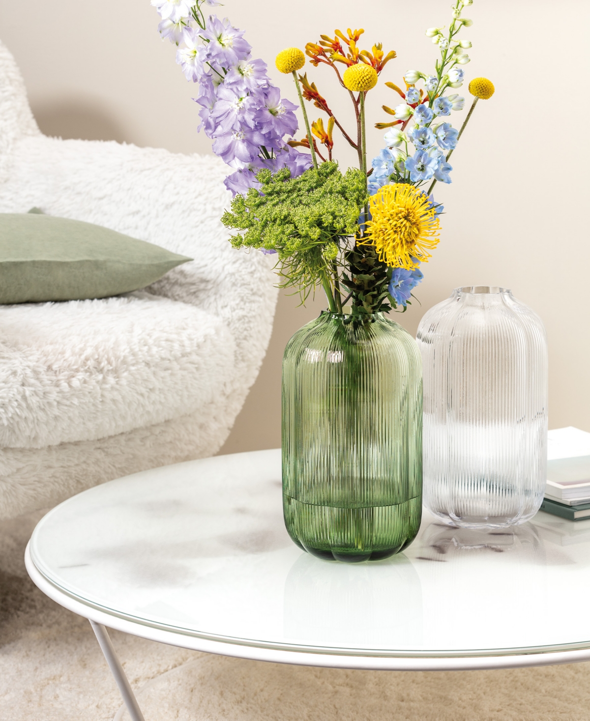 Villeroy & Boch Fleur Extra Large Vase In Clear