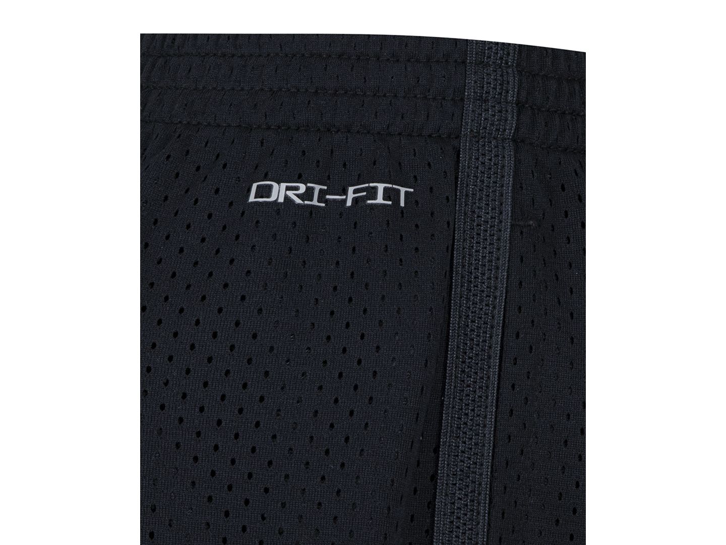 Шорты Nike Dri-FIT Logo Mesh Pull-On Shorts для мальчиков, цвет: Чёрный — фото 9