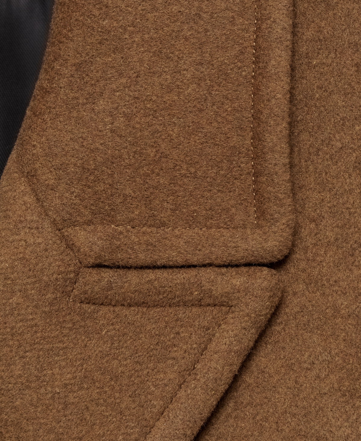 Shop Mango Women's Structured Wool Coat In Ochre