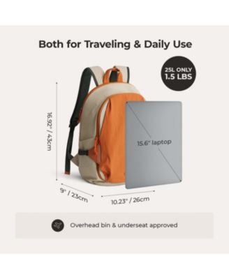 Soar 25L 180° Open Clamshell Travel Backpack Set GREY