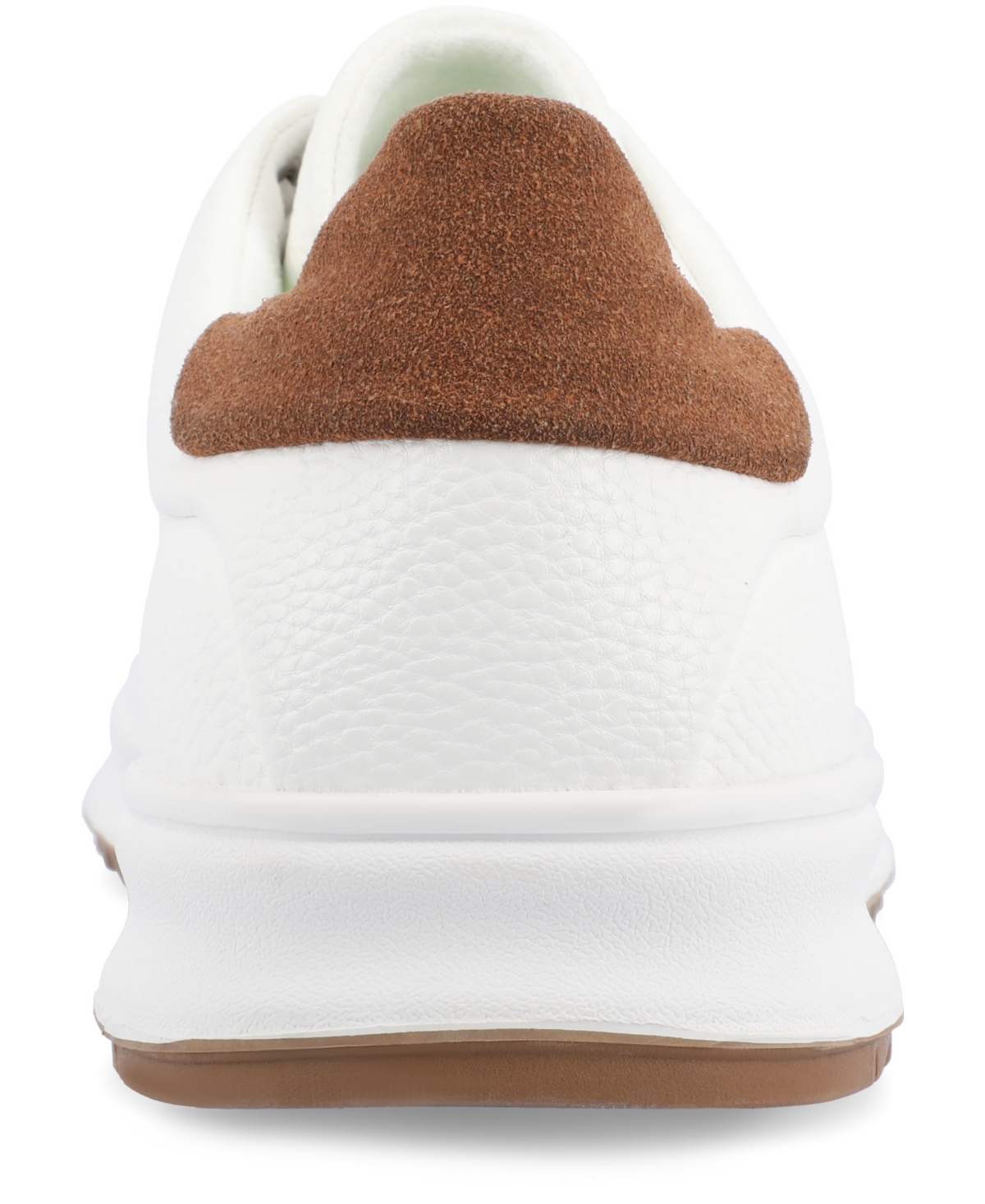 Vance Co. Men's Robby Casual Lace Up Sneakers In White