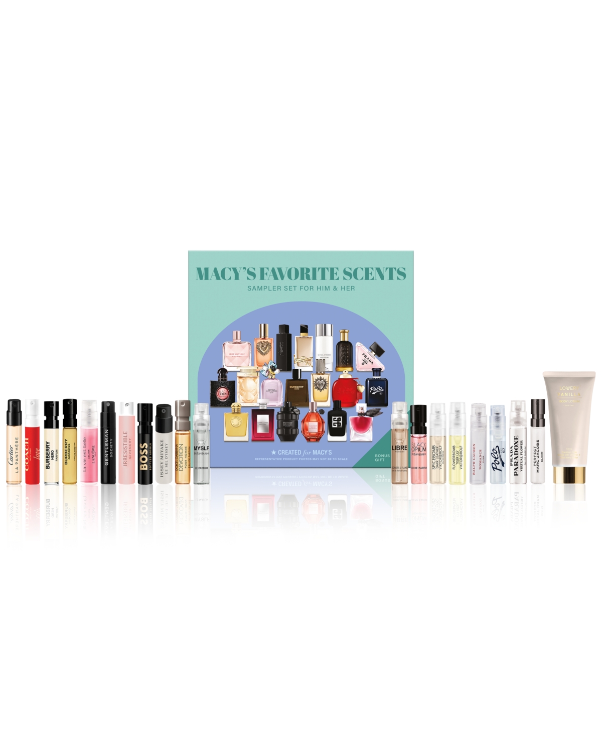 CREATED FOR MACY'S 21-PC. MACY'S FAVORITE SCENTS SAMPLER SET FOR HIM & HER, EXCLUSIVELY AT MACY'S 