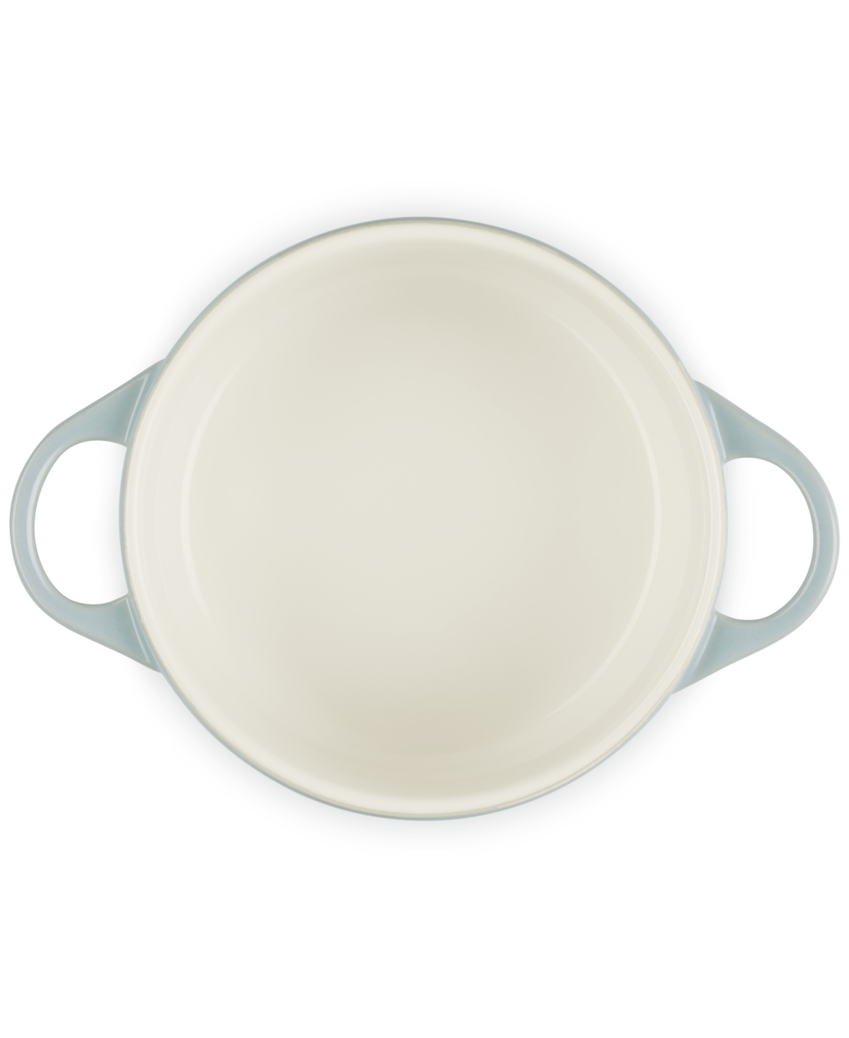 Le Creuset Stoneware Mini Round Cocotte, 24 Oz. In Sea Salt
