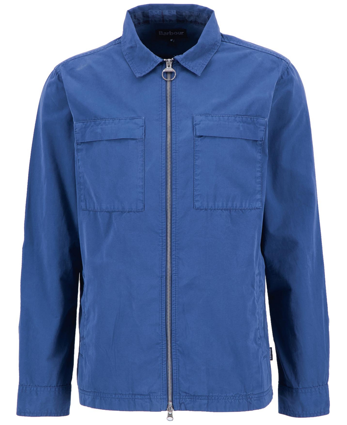Barbour Glendale Zip Overshirt In Oceana