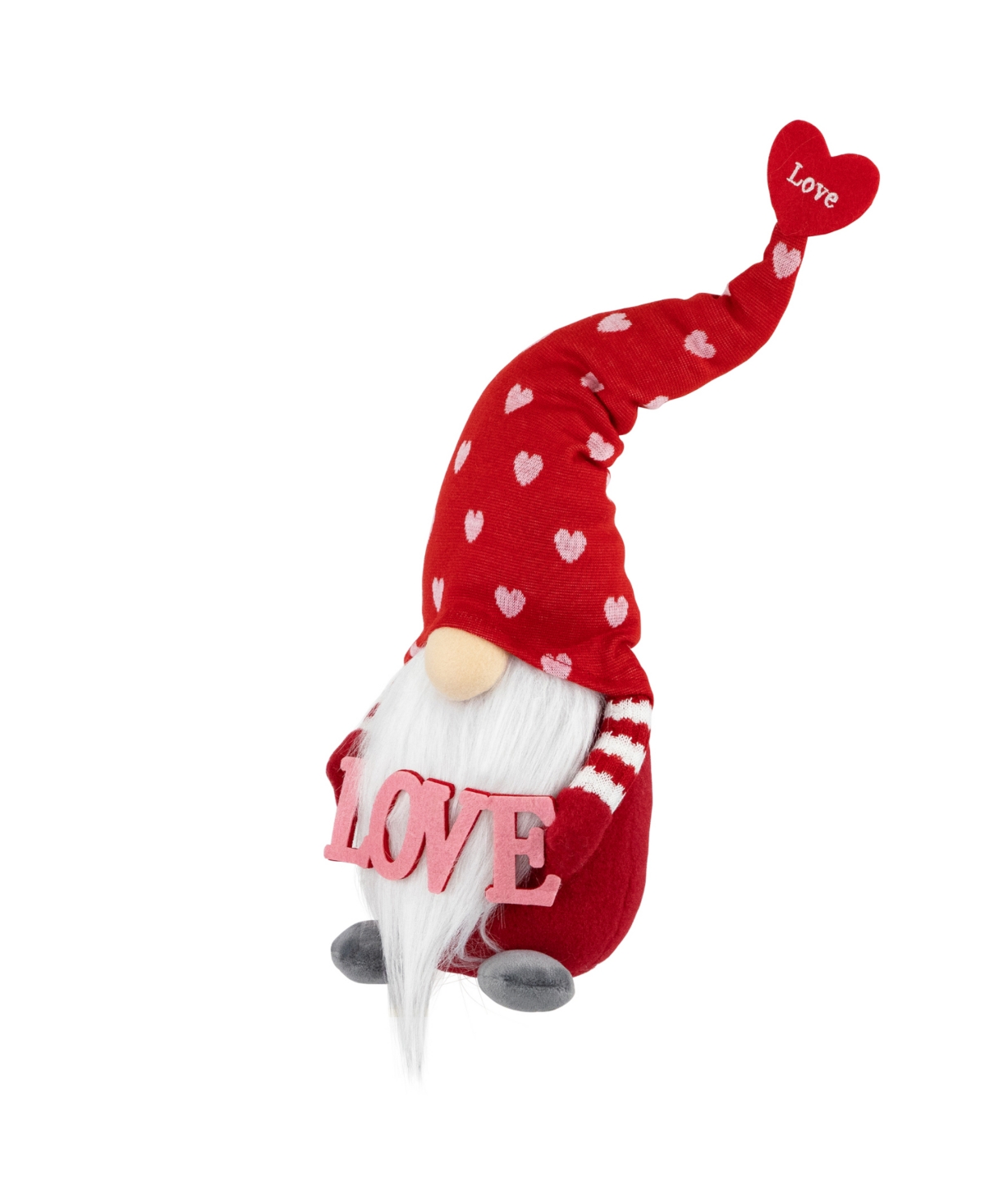 NORTHLIGHT 18.5" HEARTS AND LOVE VALENTINE'S DAY GNOME