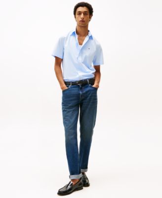 Men's Short Sleeve Flex Poplin Regular Fit Shirt