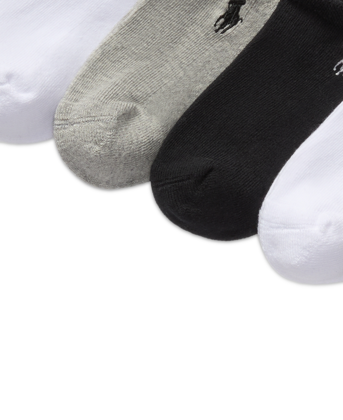 Polo Ralph Lauren Toddler Girls Classic Solid Low-cut Socks, 6-pack In Multi