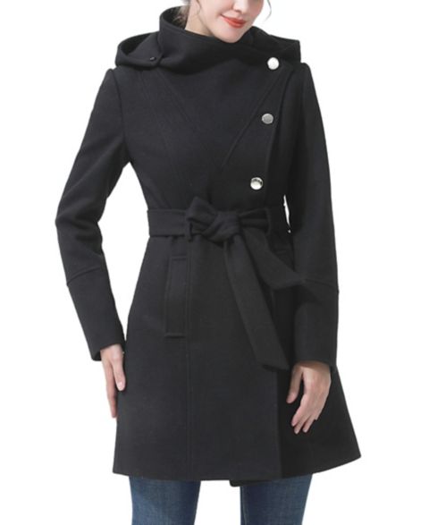 Женские куртки kimi + kai Women's Andie Wool Blend Hooded Coat