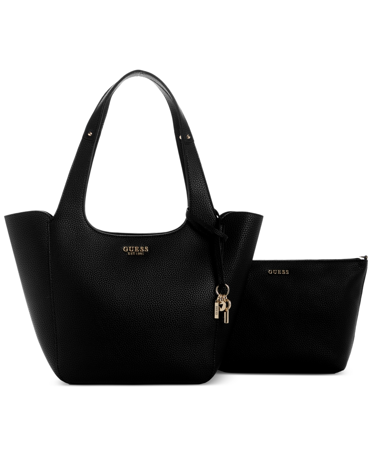 GUESS HELINA MEDIUM TOTE WITH POUCH 