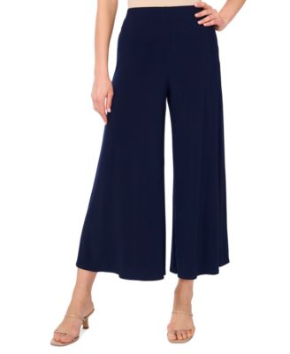 Vince Camuto - Women's Pull-On Wide-Leg Ankle Pants
